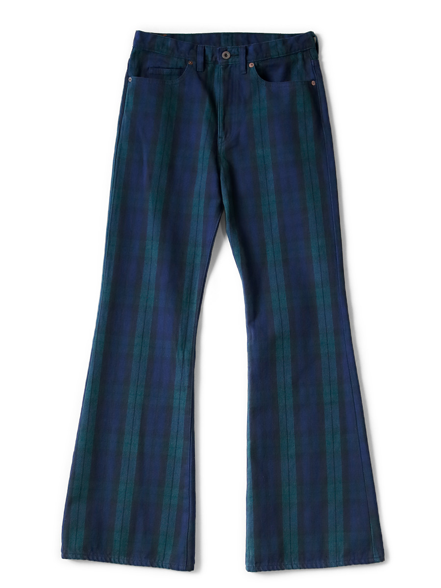 KAPITAL Pants 11Oz Tartan Check 5P OKABELLBO