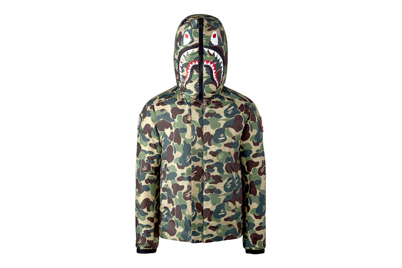 ジャケット・アウター APE   ABC CAMO CROFTON SHARK APE CANADA GOOSE ABC CAMO CROFTON SHARK