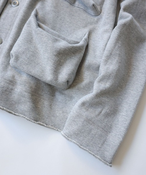 トップス NUMBER (N)INE POCKET SWEAT CARDIGAN NUMBER (N)INE Tops POCKET SWEAT CARDIGAN