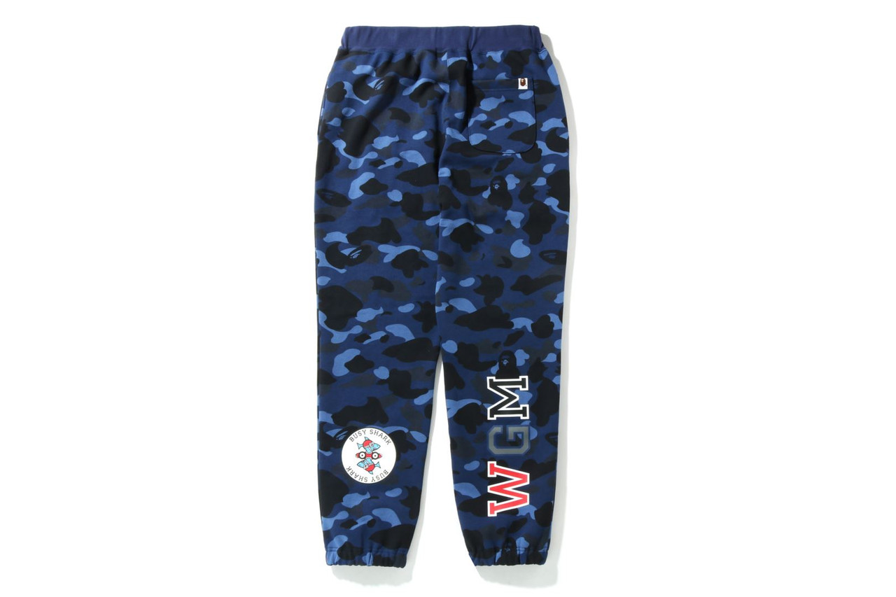 BAPE PANTS COLOR CAMO SHARK SWEAT PANTS