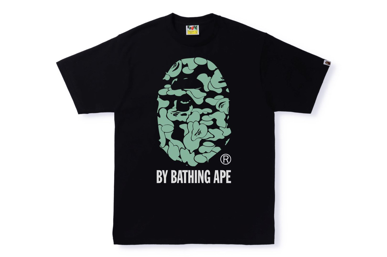 TEXT CODE CAMO BY BATHING APE TEE 1I30-110-040