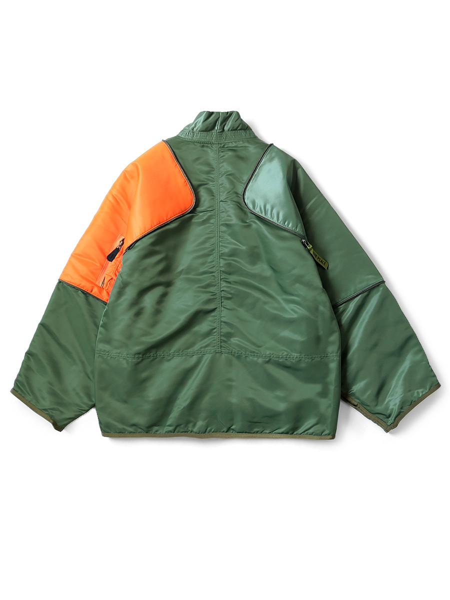 KAPITAL Jacket MA-1 Nylon KESA Sham Bomber JKT