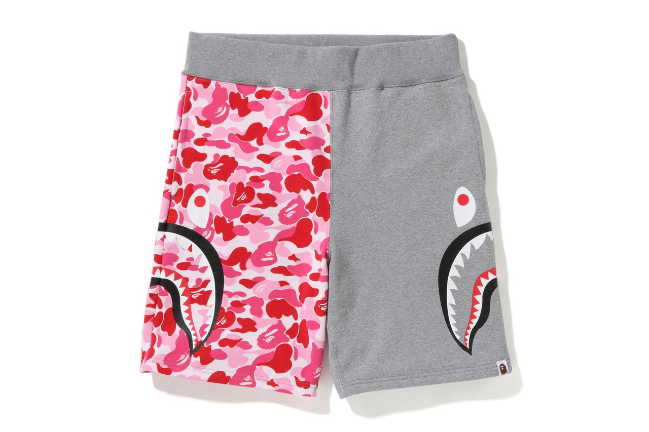 ABC CAMO SIDE SHARK SWEAT SHORTS 1I30-153-018