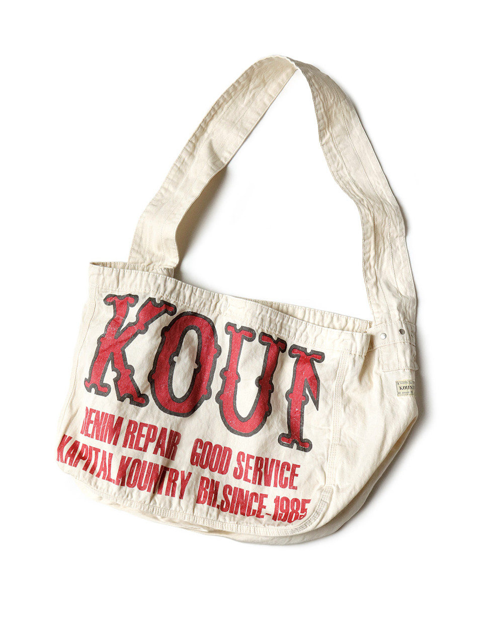 Cotton Twill KOUNTRY FACTORY News Paper BAG EK-1231