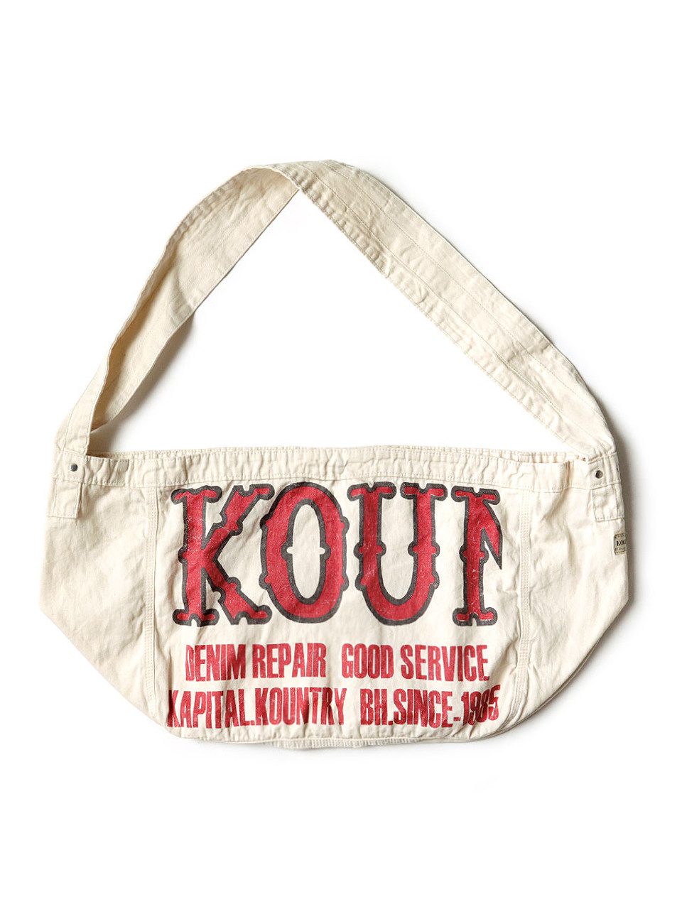 Cotton Twill KOUNTRY FACTORY News Paper BAG EK-1231