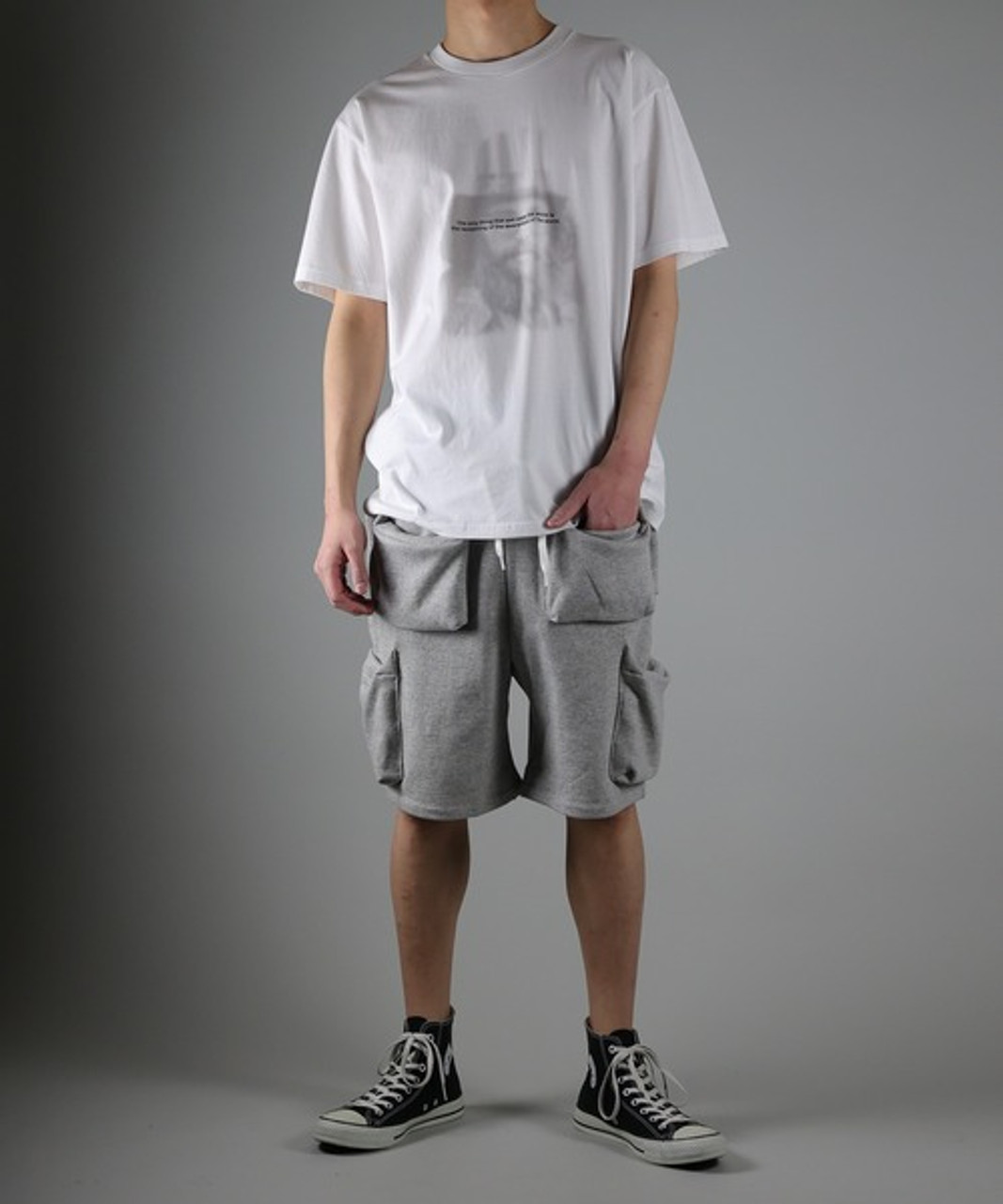 試着のみタグ付room306 Easy Sweat Short Pants NUMBER (N)INE Pants POCKET SWEAT EASY SHORT PANTS