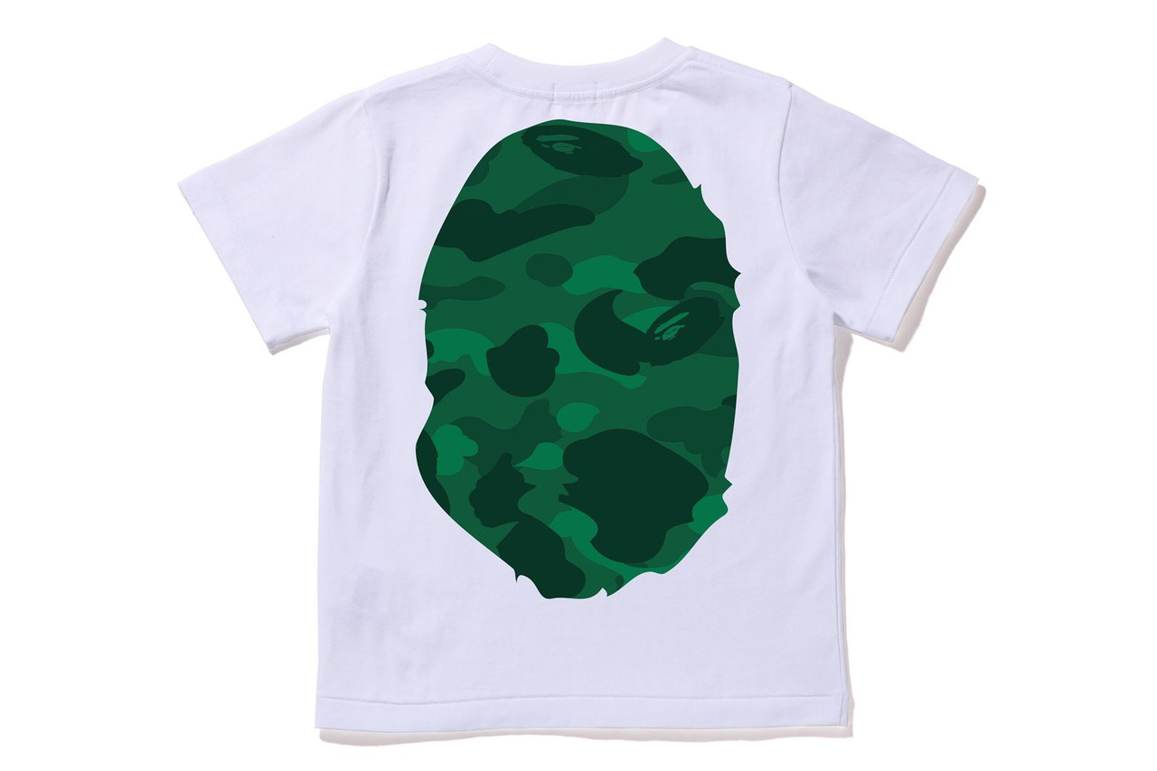 BAPE T-SHIRT COLOR CAMO BIG APE HEAD TEE