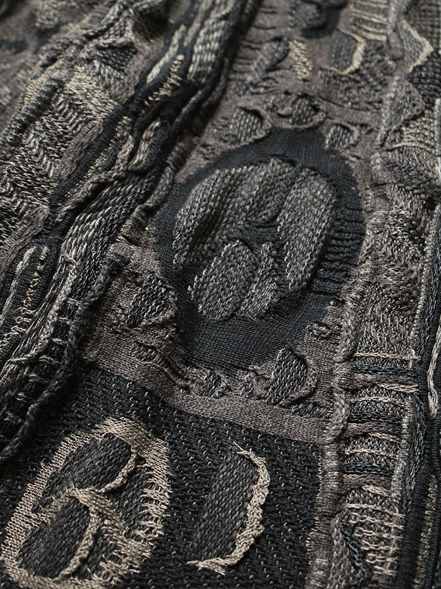 KAPITAL Knit Sweater 7G BORO GAUDY Crew Sweater