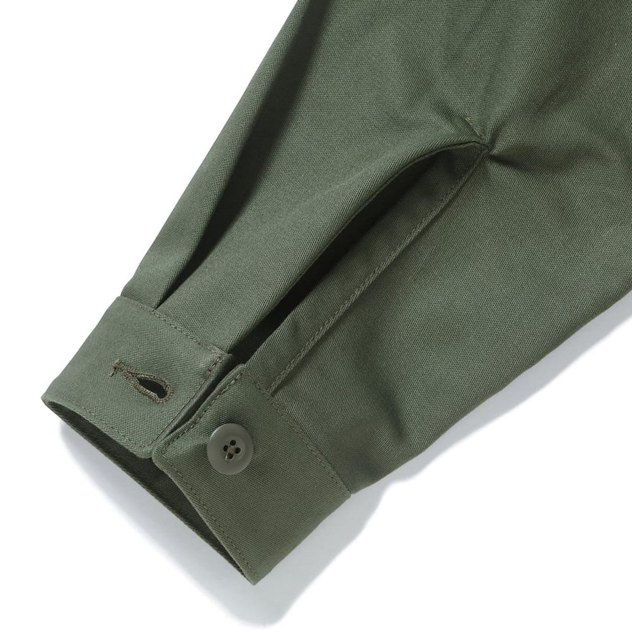 WTAPS COTTON SATIN LS WMILL LS 02 M オリーブ - ミリタリージャケット