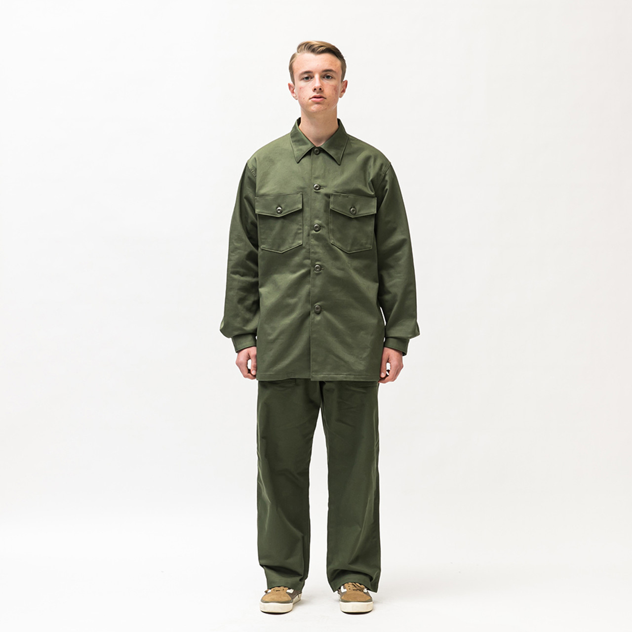 Wtaps Wmill LS 02 Shirt Olive Drab Lvans