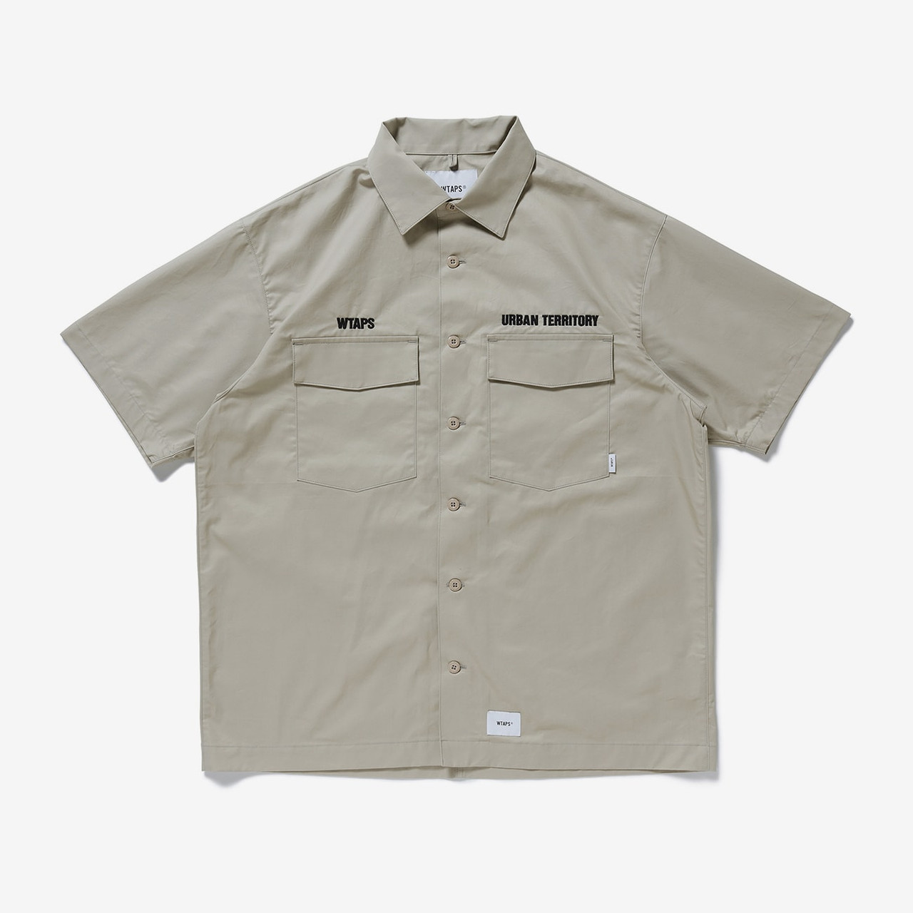 WTAPS Shirt BUDS / SS / COTTON. TWILL