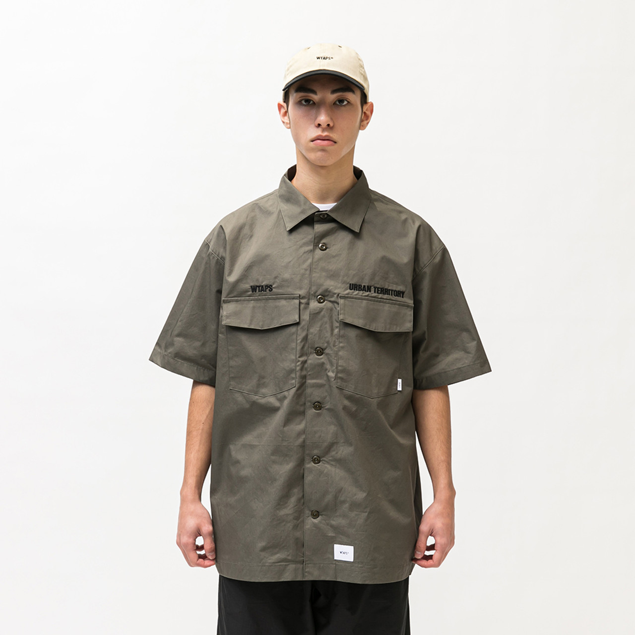 wtaps SIGN / SS / COTTON オリーブ L-