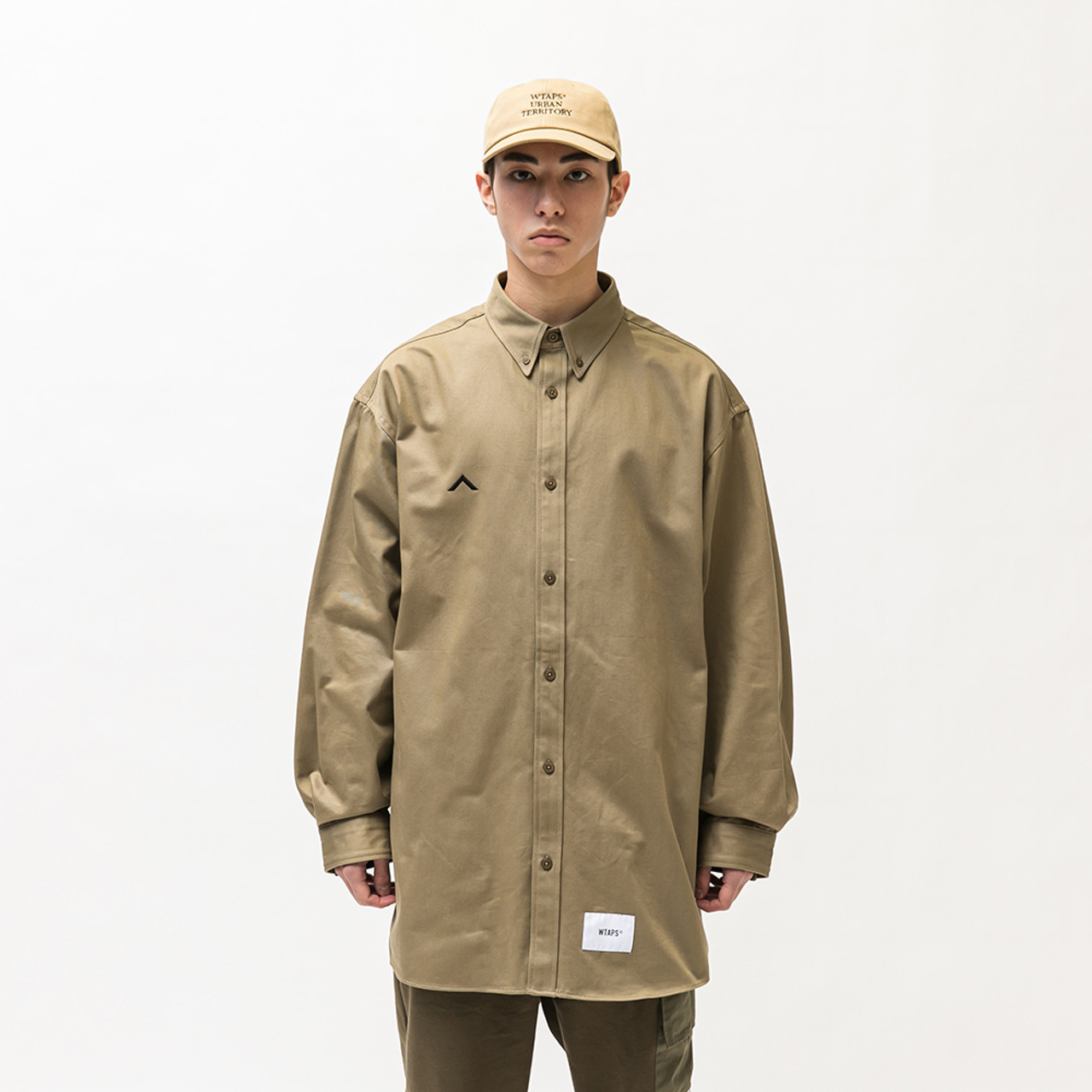 WTAPS Shirt BD  / LS / COTTON. TWILL