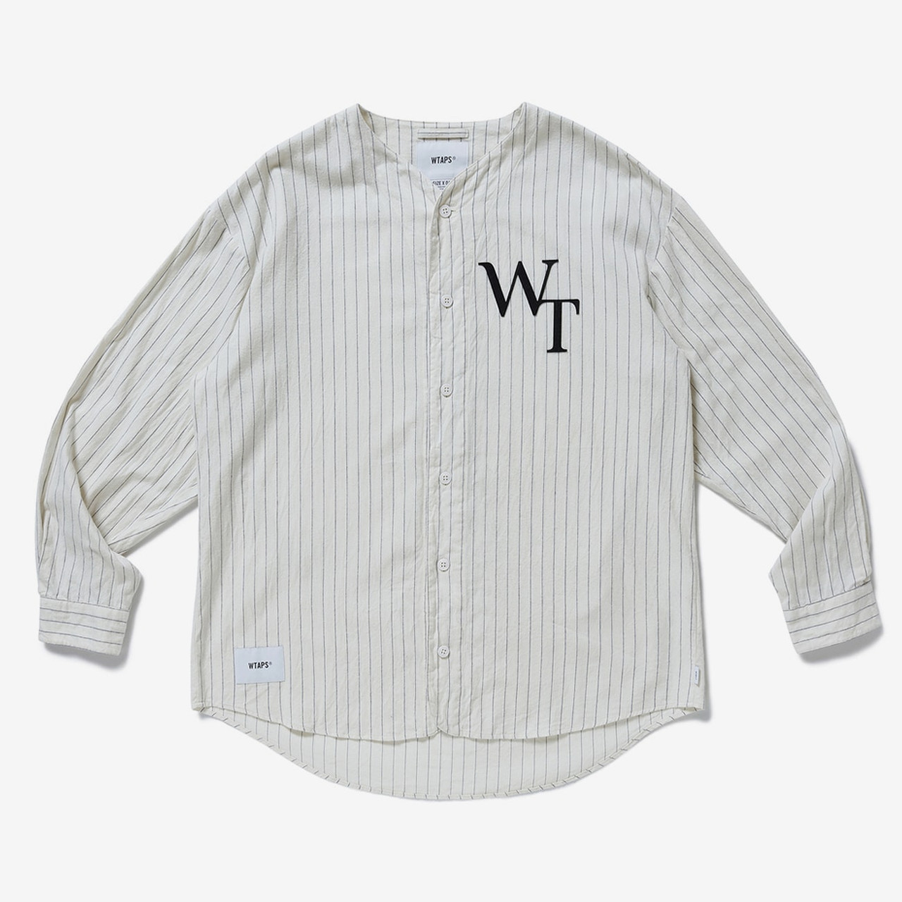 WTAPS Shirt LEAGUE / LS / COTTON. FLANNEL. STRIPE