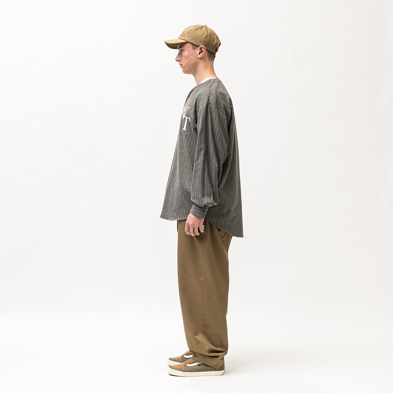 WTAPS LEAGUE LS COTTON. FLANNEL. STRIPE - シャツ