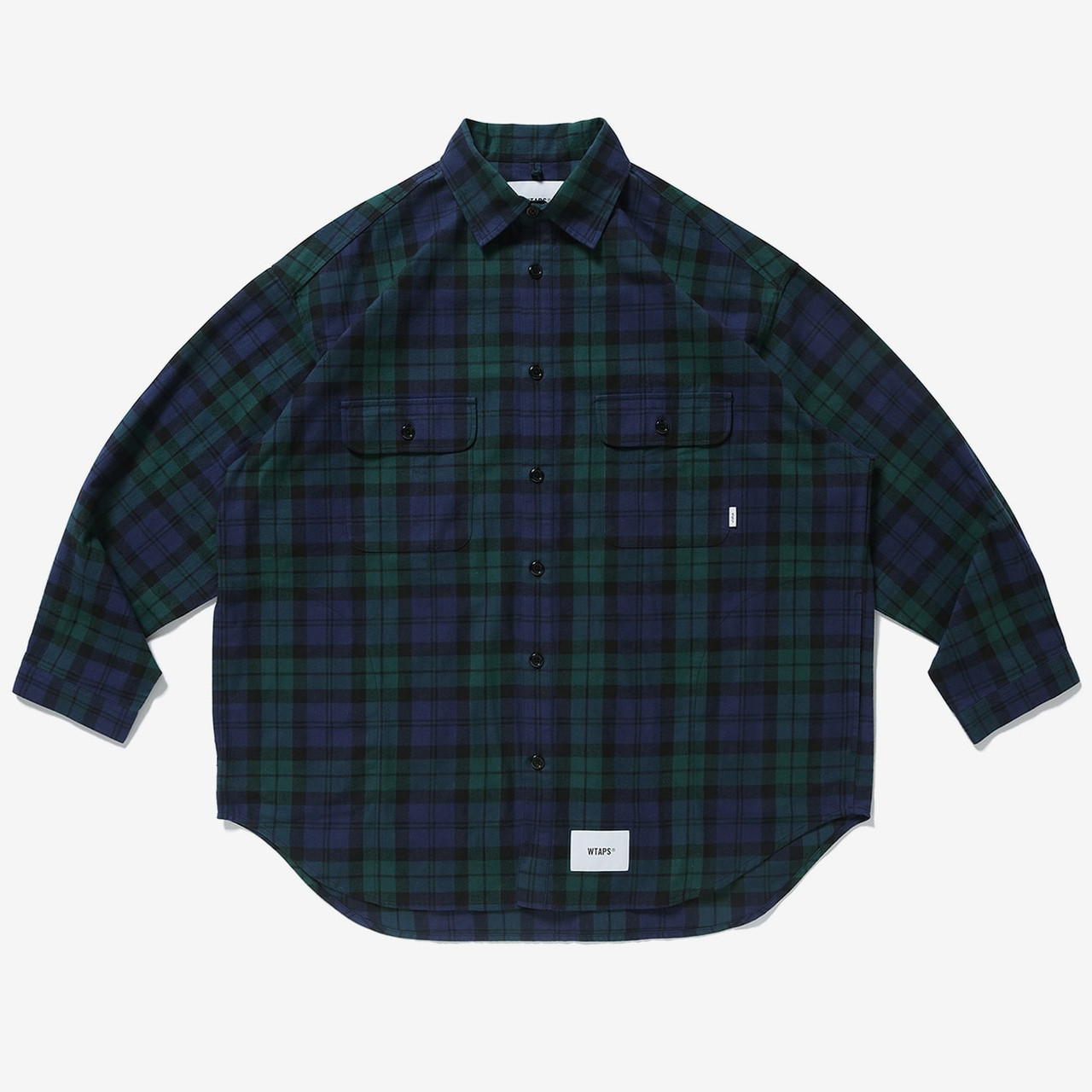 WTAPS Shirt WCPO 02 / LS / COTTON. FLANNEL. TEXTILE