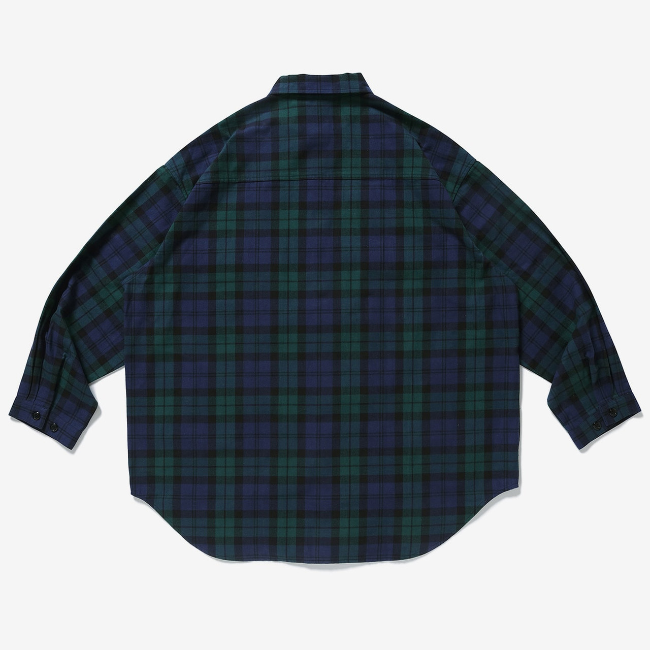 WTAPS WCPO 02 / LS / COTTON. FLANNEL. TEXTILE 221TQDT-SHM02