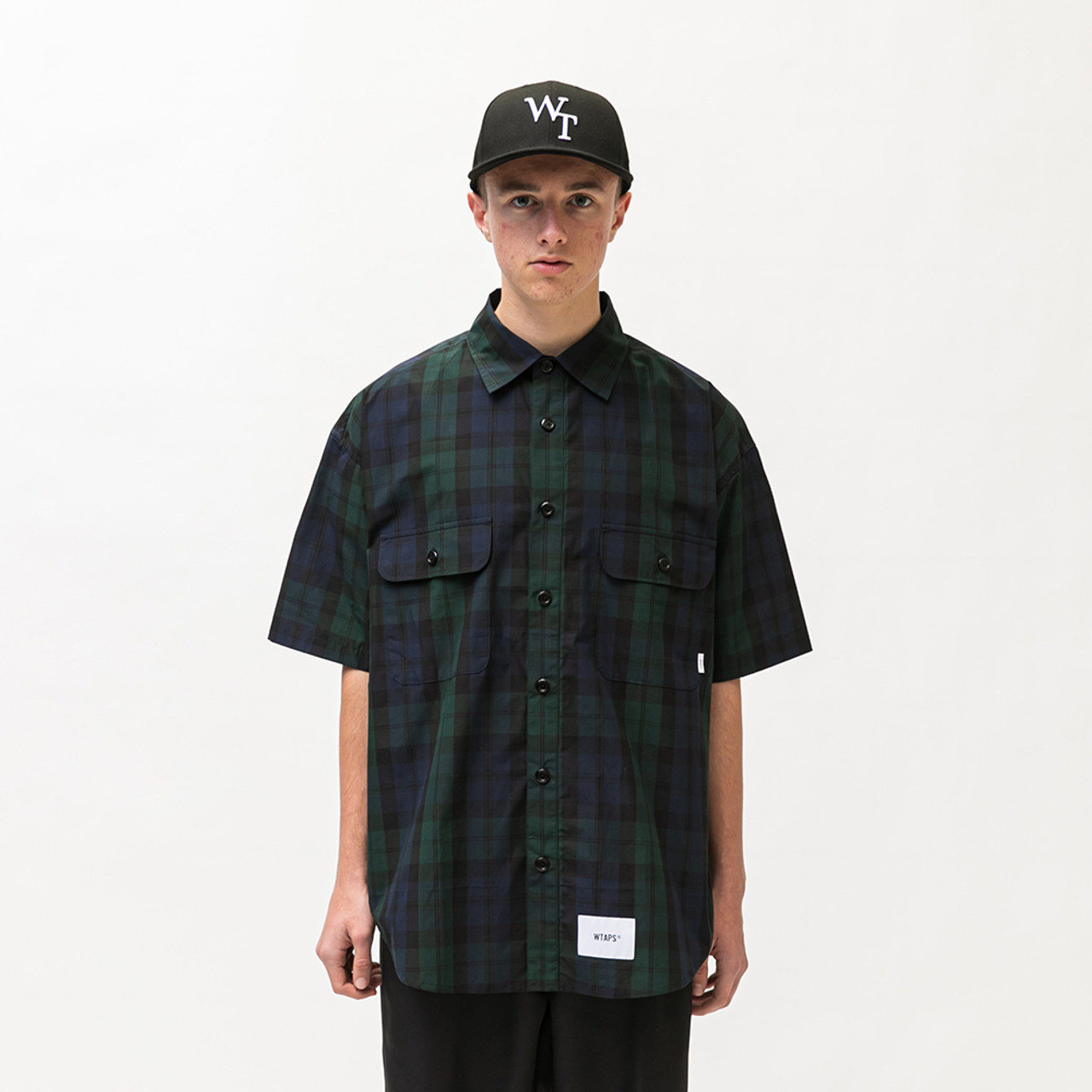 新作入荷低価wtaps wcpo ss cotton broadcloth textile シャツ