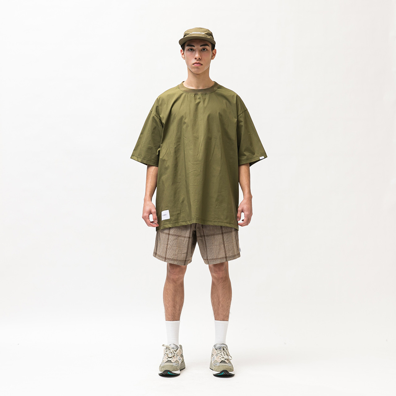 WTAPS SMOCK COTTON BROADCLOTH OLIVE M-