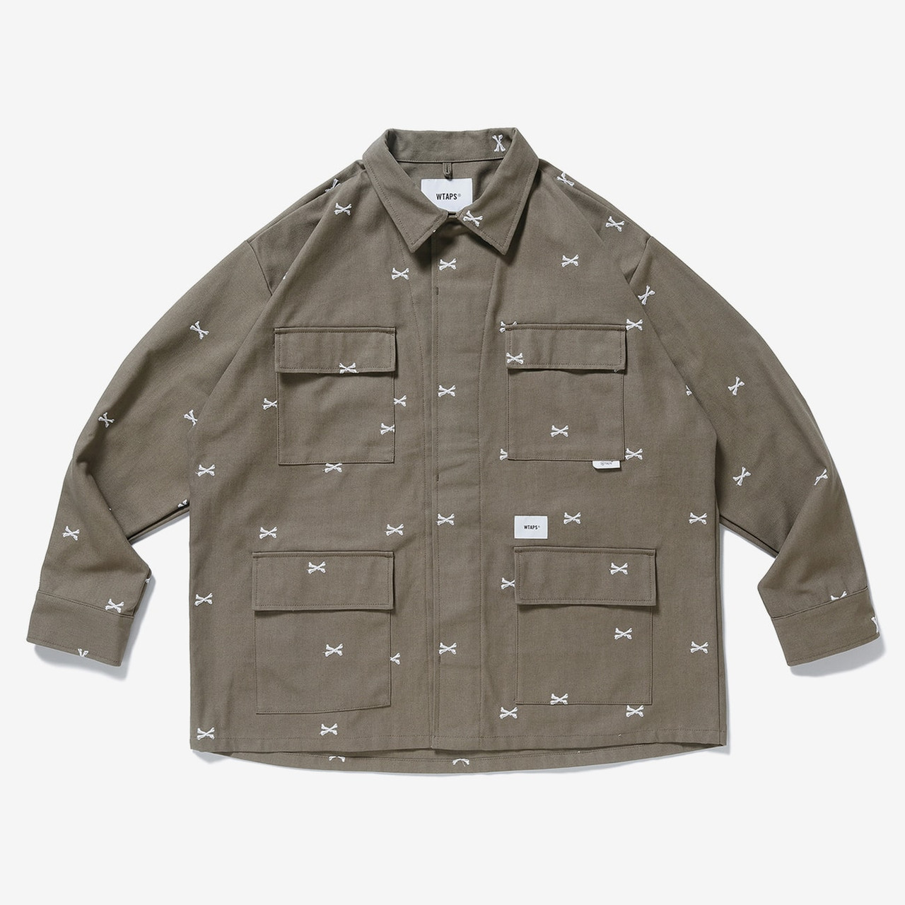 クロスボー WTAPS JUNGLE 01 LS COTTON OXFORD TEXTILE BpXvd