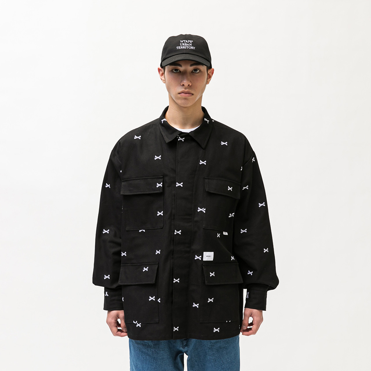 wtaps JUNGLE LS 01 ジャングルシャツ ブラック M - ミリタリージャケット