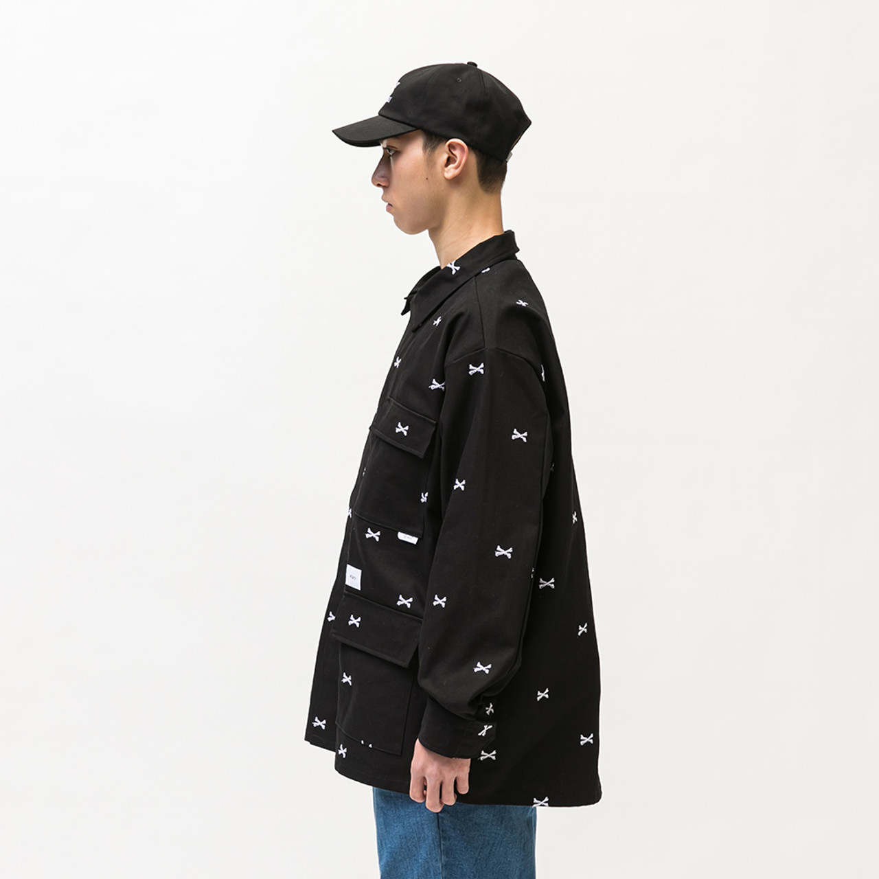 12月スーパーSALE 15％OFF】 wtaps シャツ クロスボーン総柄 JUNGLE01