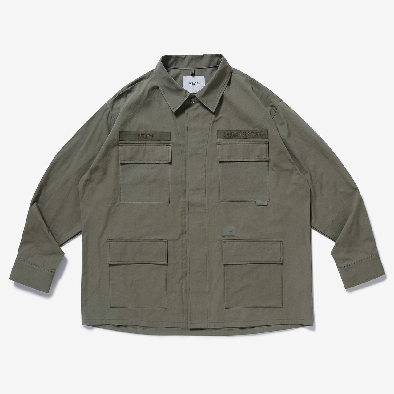 wtaps JUNGLE02/LS/COTTON POPLIN 新品未使用ブラック系ジャケット