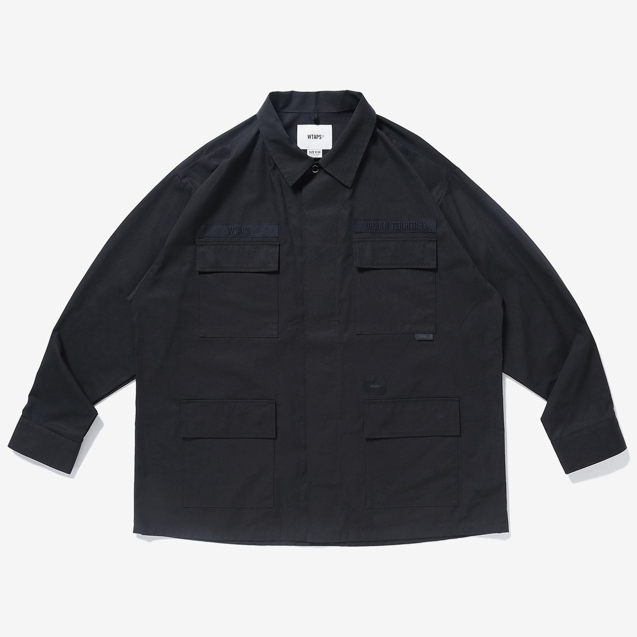 210142● 23AW WTAPS BD 02 LS COTTON