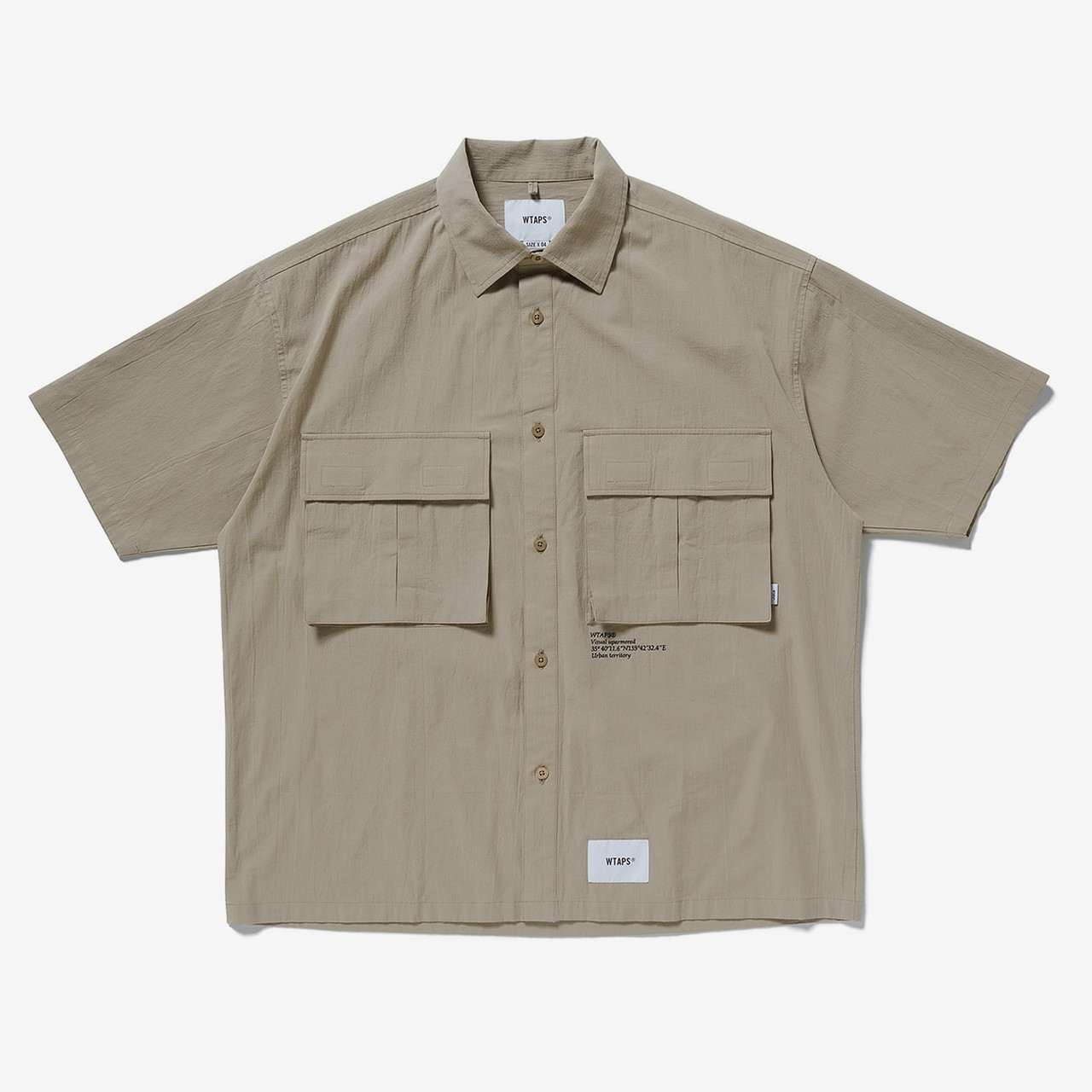 exp / ss / cotton. weather 221wvdt-shm07 - WTAPS