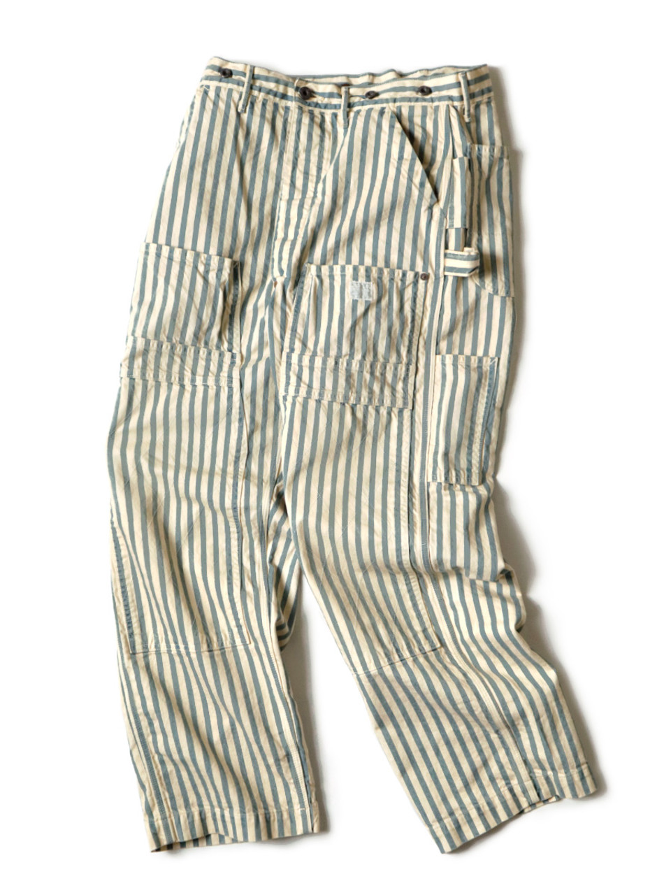 KAPITAL Pants 9Oz Hickory Lumbar Pants