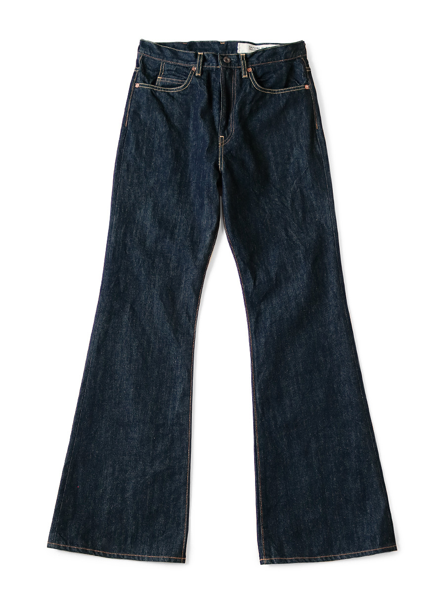 【KAPITAL】 OKABELLBO フレアデニム パンツ 濃紺 サイズ32 KAPITAL Pants 14Oz Denim 5P OKABELLBO
