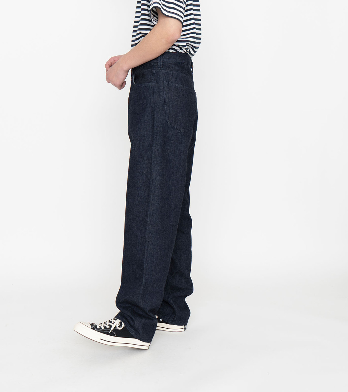 nanamica PANTS 5Pockets Straight Denim Pants Online Shop to Worldwide