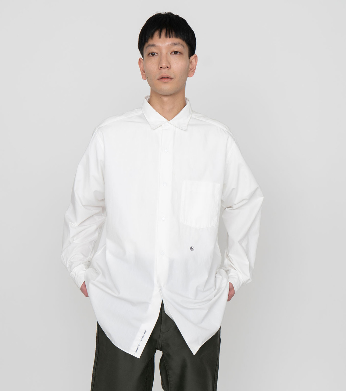 ナナミカ　レギュラーカラー　ウィンドシャツ SUGS007 nanamica SHIRT Regular Collar Wind Shirt Online Shop to Worldwide