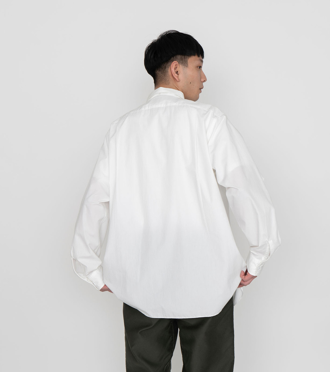 nanamica SHIRT Regular Collar Wind Shirt Online Shop to Worldwide