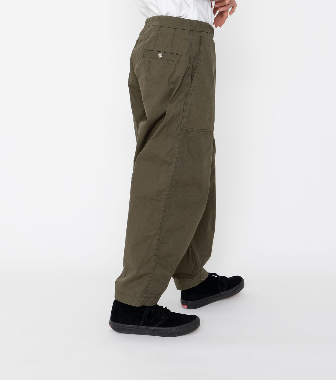 THE NORTH FACE PURPLE LABEL◇RIPSTOP WIDE CROPPED PANT/32/コットン