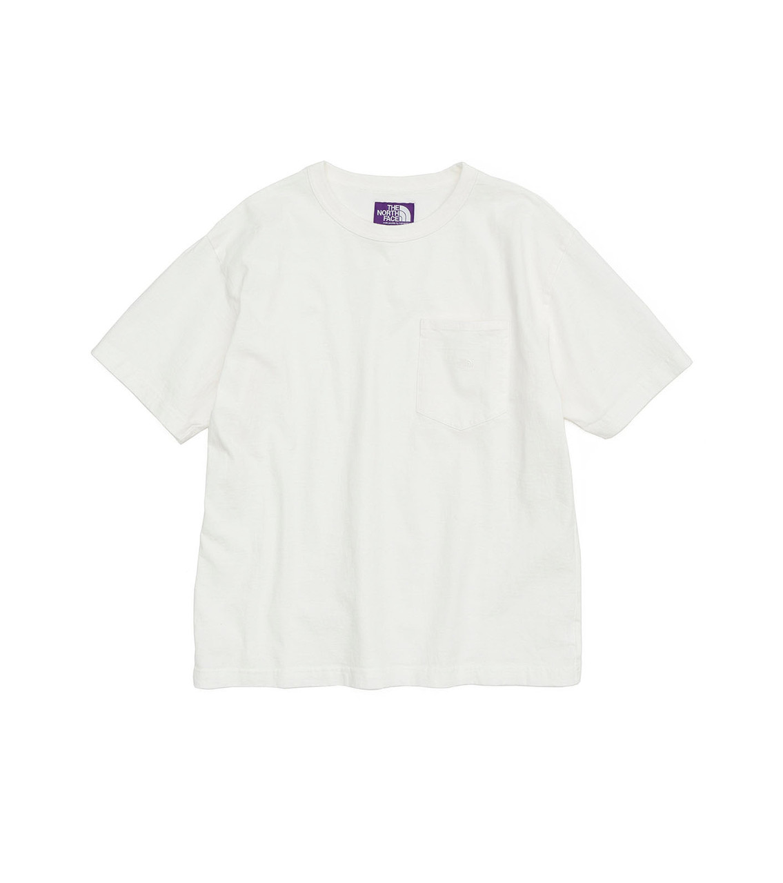 最新作の THE 7ozTシャツ LABEL PURPLE FACE NORTH トップス