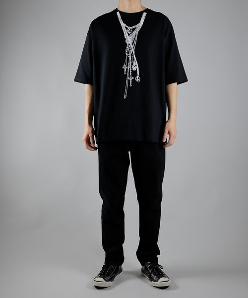 NUMBER (N)INE Tops NECKLACE OVER T-SHIRT