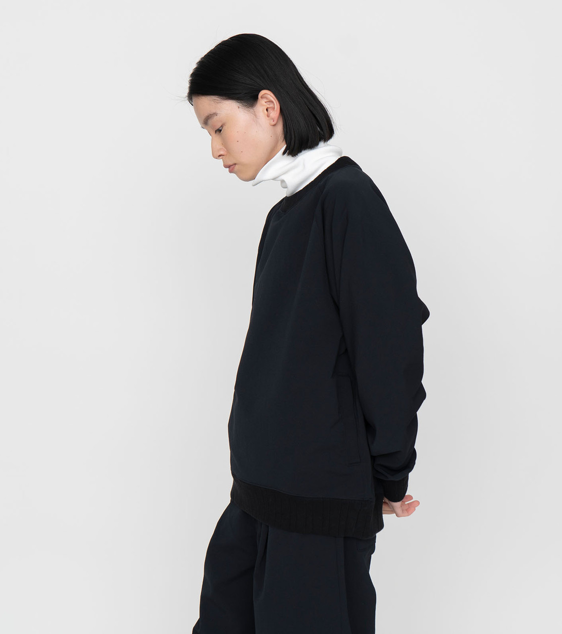 nanamica SWEAT ALPHADRY Crew Neck Sweat Online Shop to Worldwide