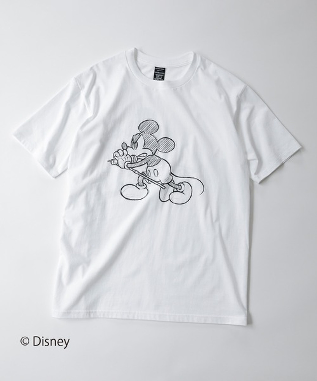 MICKEY MOUSE/DRAWING NN T-SHIRT BA2WDNT001