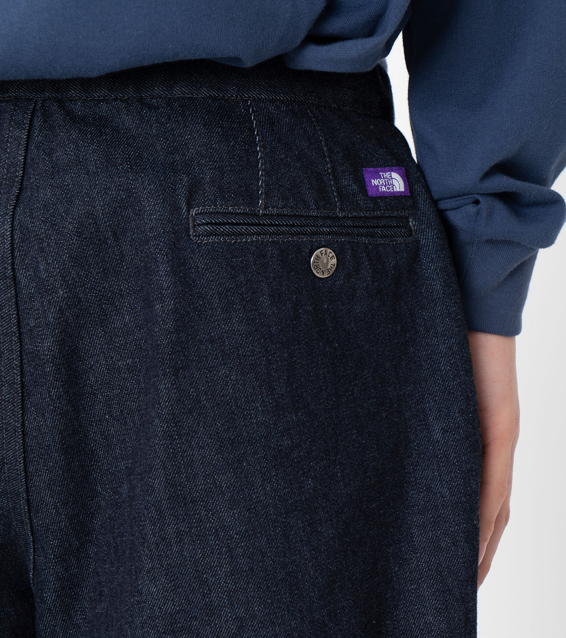 THE NORTH FACE PURPLE LABEL PANTS Denim Wide Tapered Pants Online