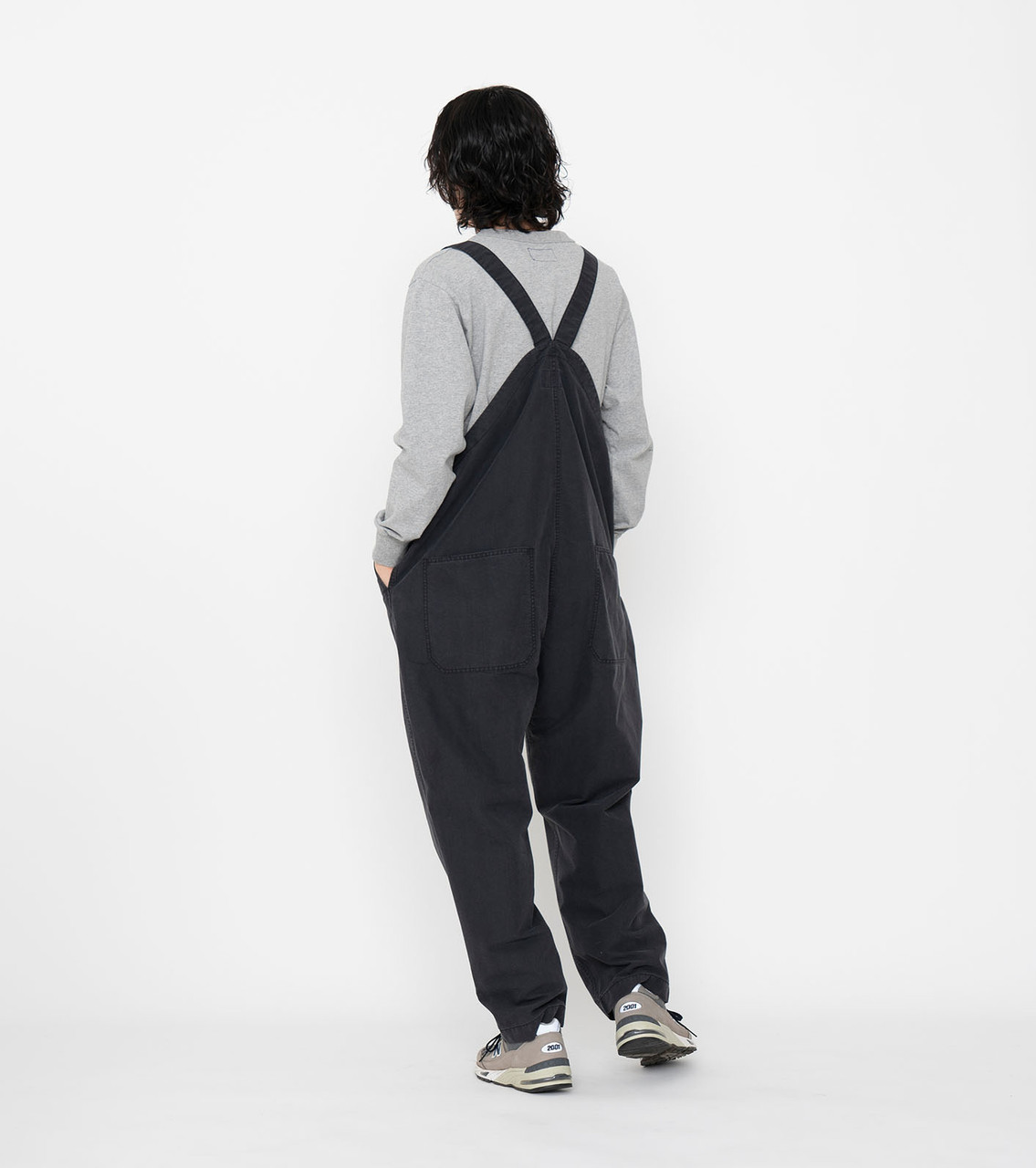 THE NORTH FACE PURPLE LABEL PANTS Indigo Mountain Wind Overalls