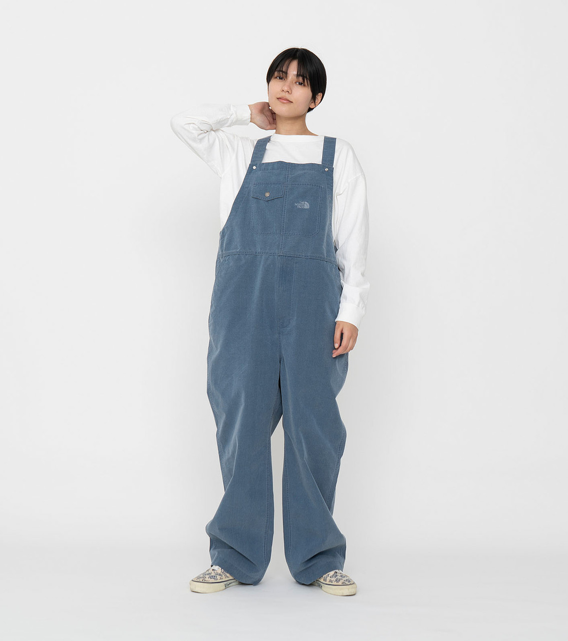 THE NORTH FACE PURPLE LABEL PANTS Indigo Mountain Wind Overalls 