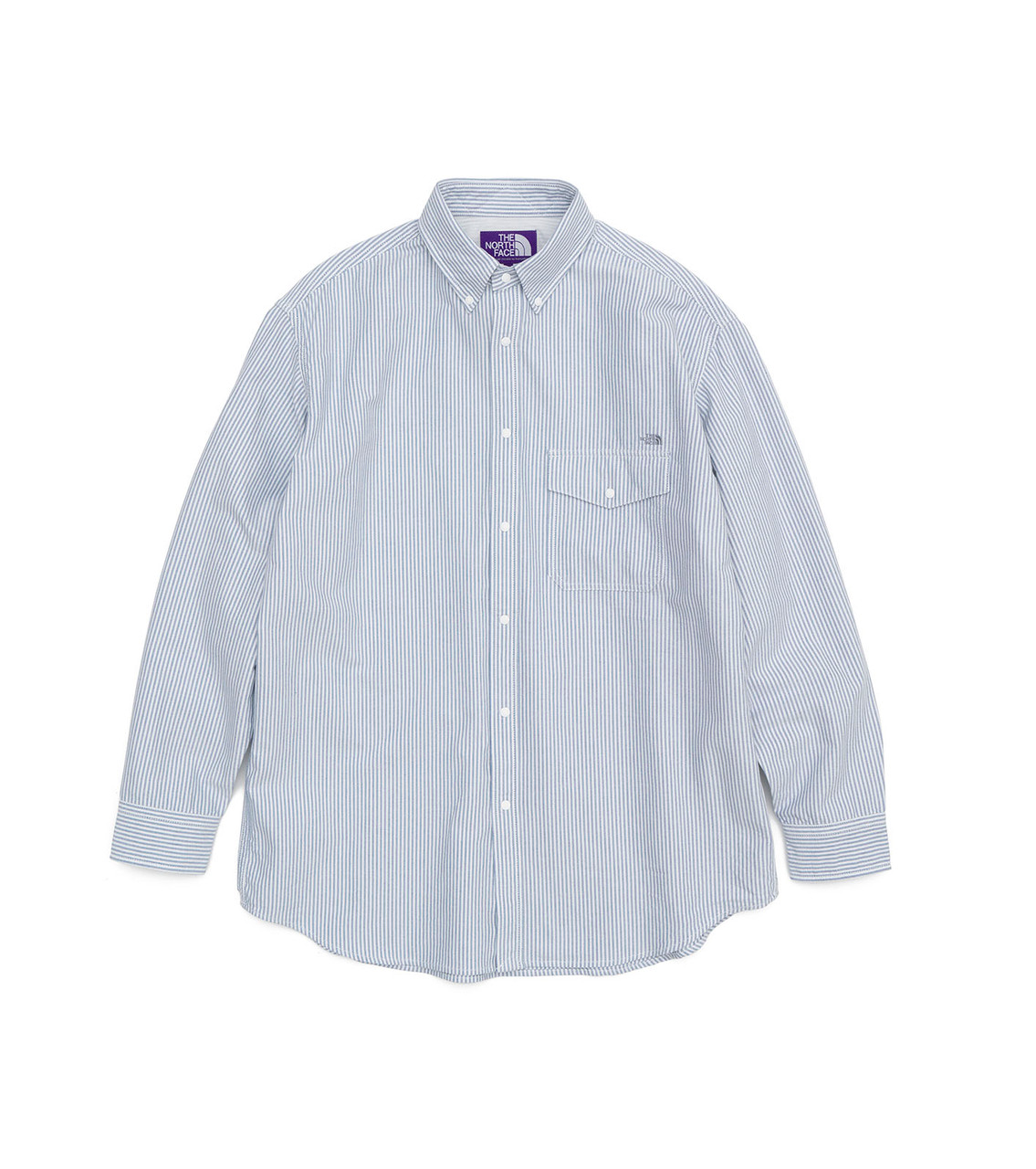 トップス THE NORTH FACE PURPLE LABEL NT3253N THE NORTH FACE PURPLE LABEL SHIRT Cotton Polyester Stripe OX