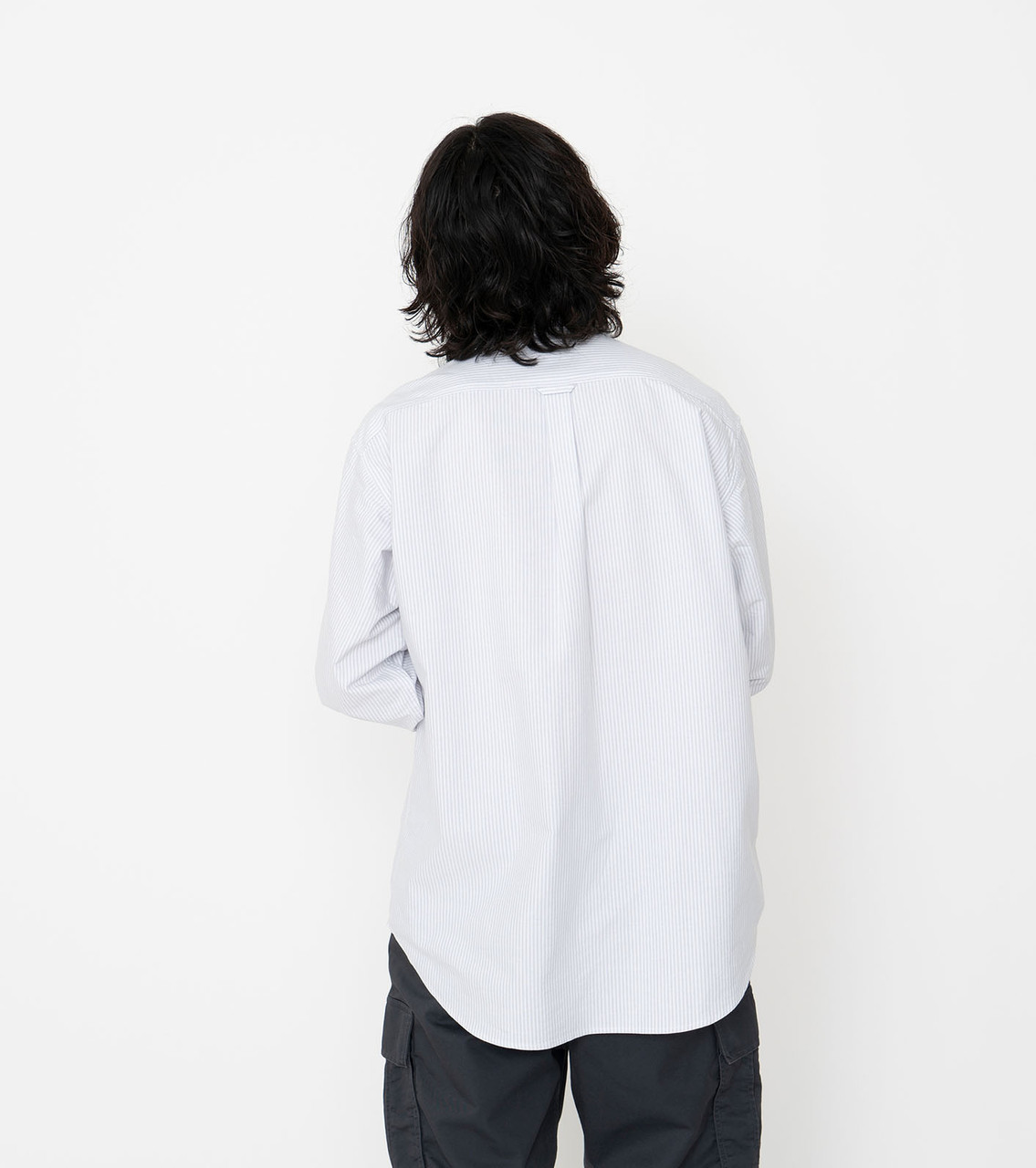 トップス THE NORTH FACE PURPLE LABEL NT3253N THE NORTH FACE PURPLE LABEL SHIRT Cotton Polyester Stripe OX