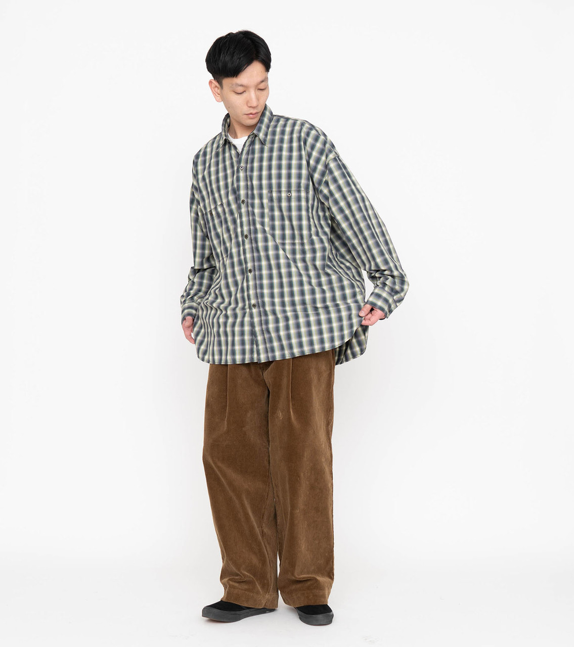 nanamica SHIRT Check Deck Shirt Online Shop to Worldwide