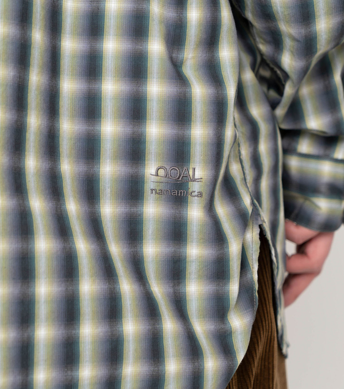 nanamica SHIRT Check Deck Shirt Online Shop to Worldwide