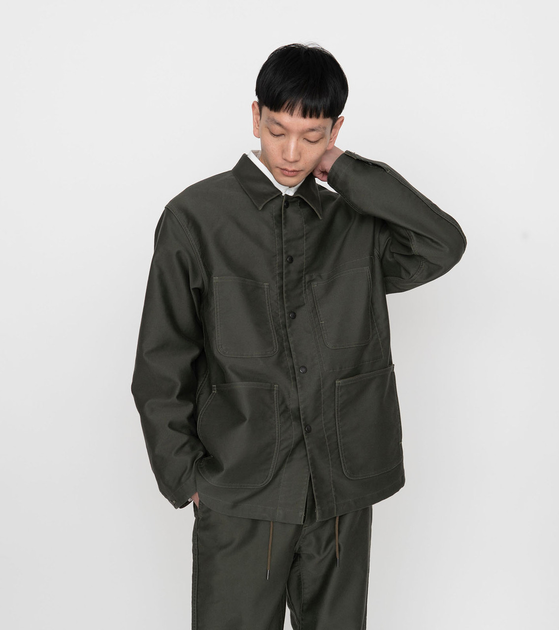 nanamica JACKET Moleskin Dock Jacket Online Shop to Worldwide