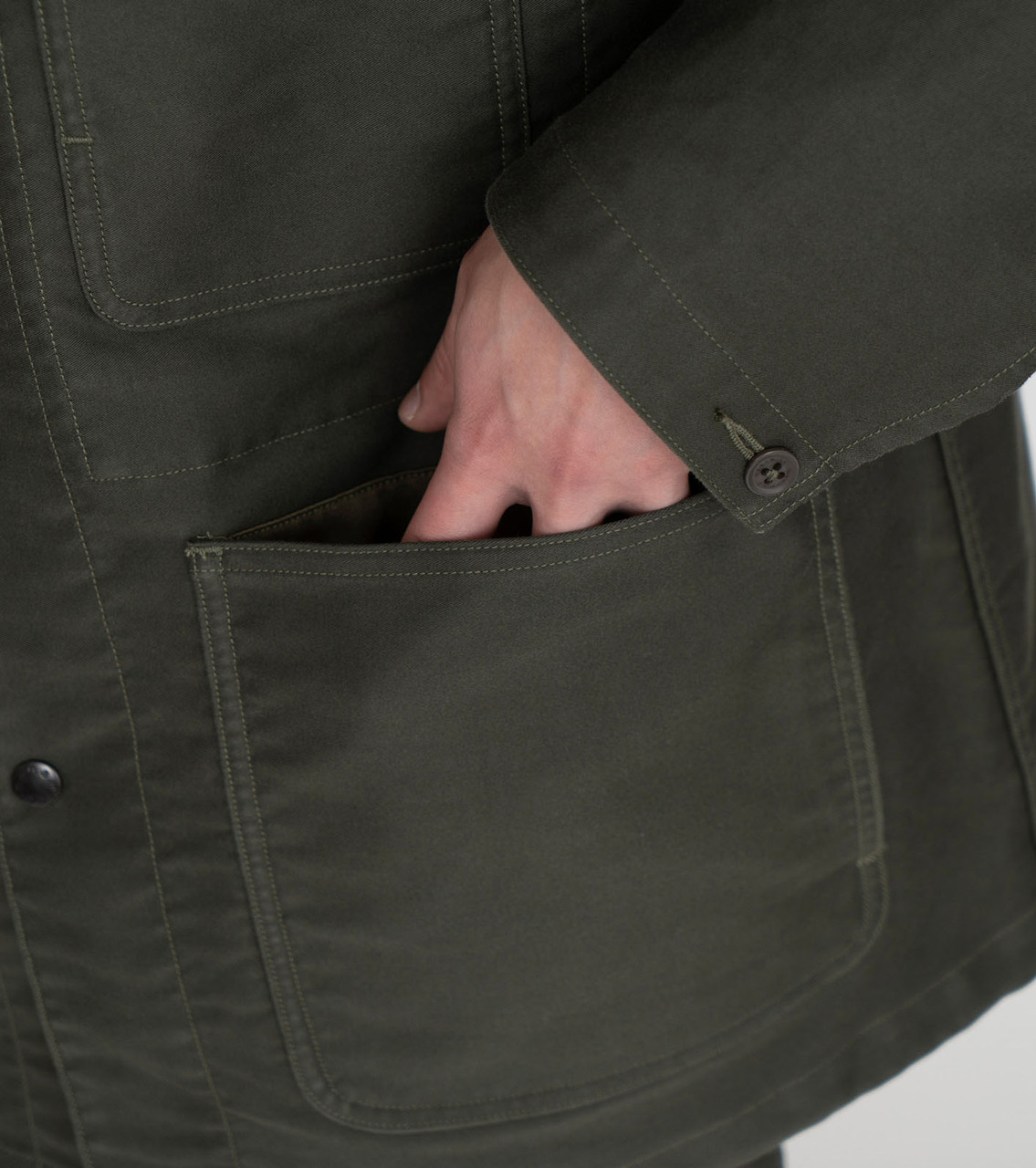 nanamica モールスキンドックジャケット　Mサイズ　suaf250 nanamica JACKET Moleskin Dock Jacket Online Shop to Worldwide