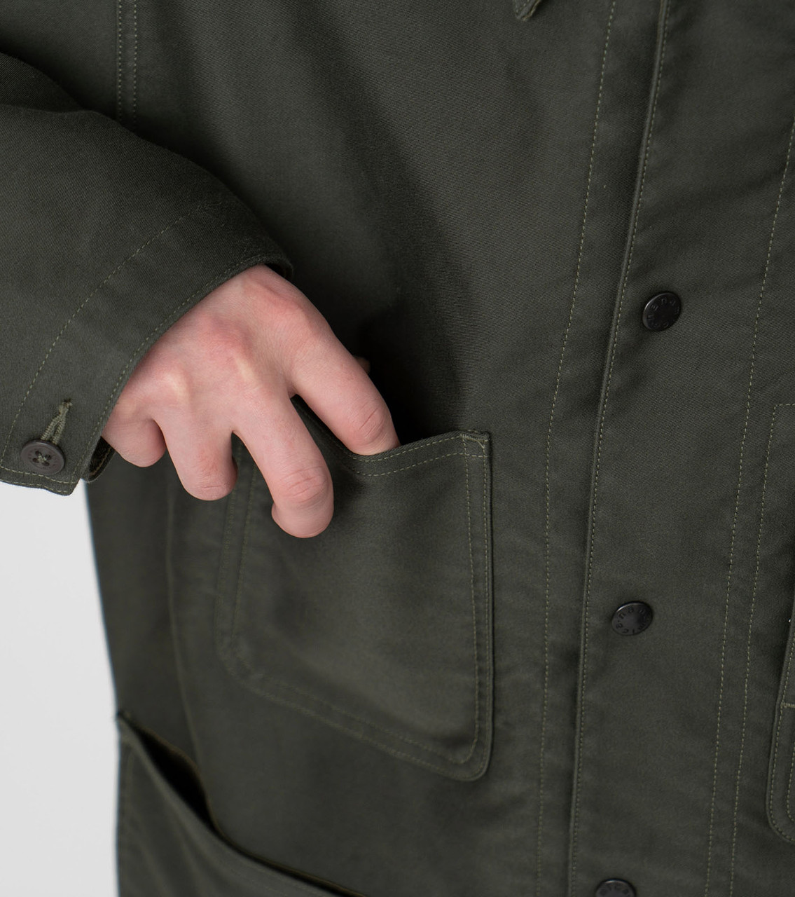 nanamica モールスキンドックジャケット　Mサイズ　suaf250 nanamica JACKET Moleskin Dock Jacket Online Shop to Worldwide