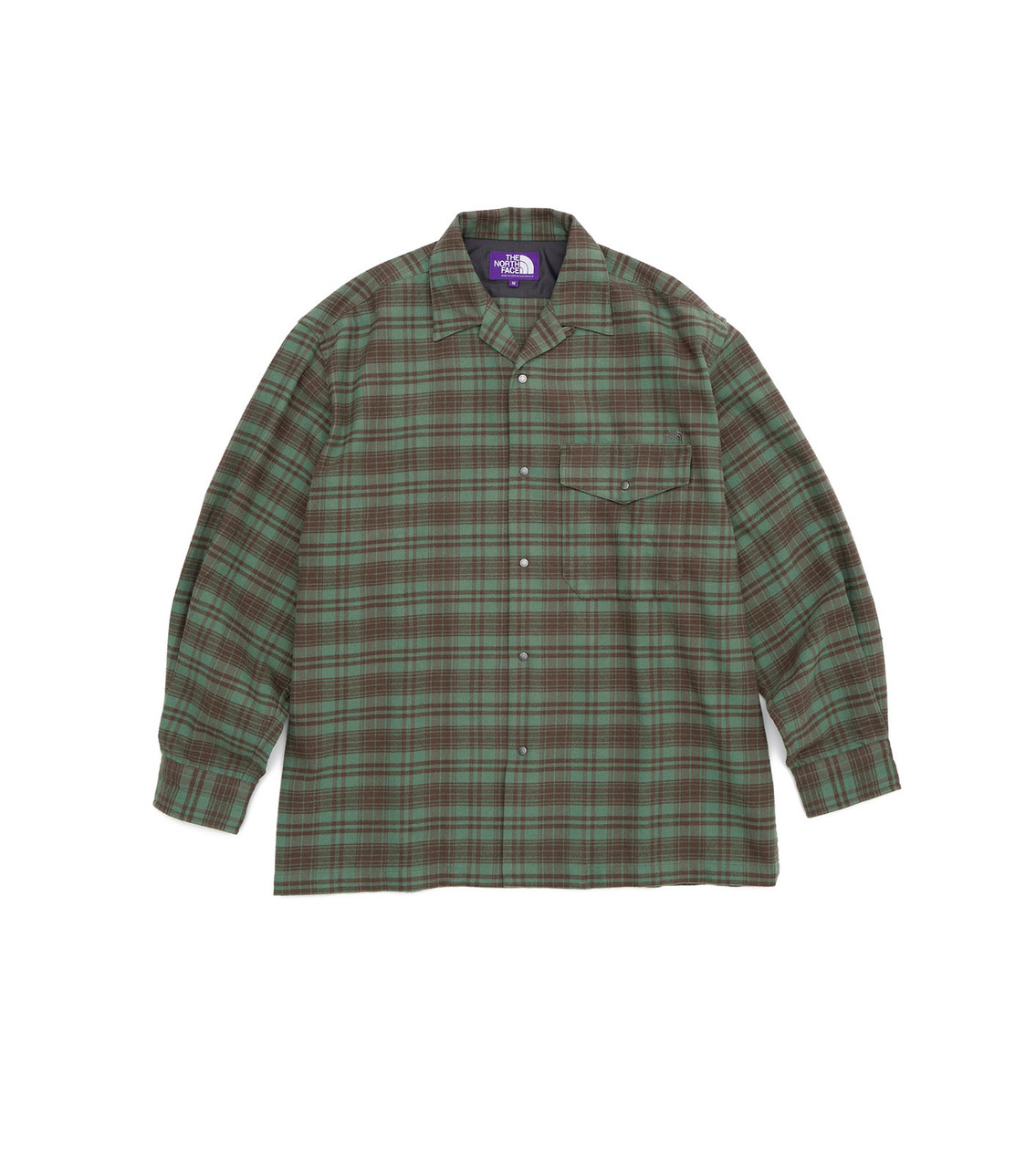 THE NORTH FACE PURPLE LABEL Flannel Plaid Field Shirt NT3266N 6314